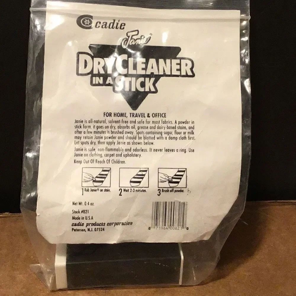Travel pocket size dry cleaner